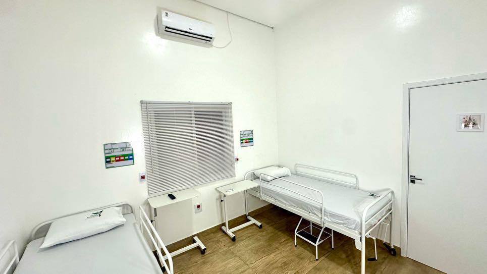 Estrutura da unidade — Hospital Psiquiátrico | Ibiúna - SP
